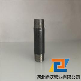3/4 inches carbon steel threaded black steel pipe nipples