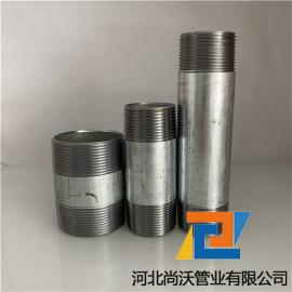 ANSI Thread Seamless Galvanized Steel Pipe Nipples